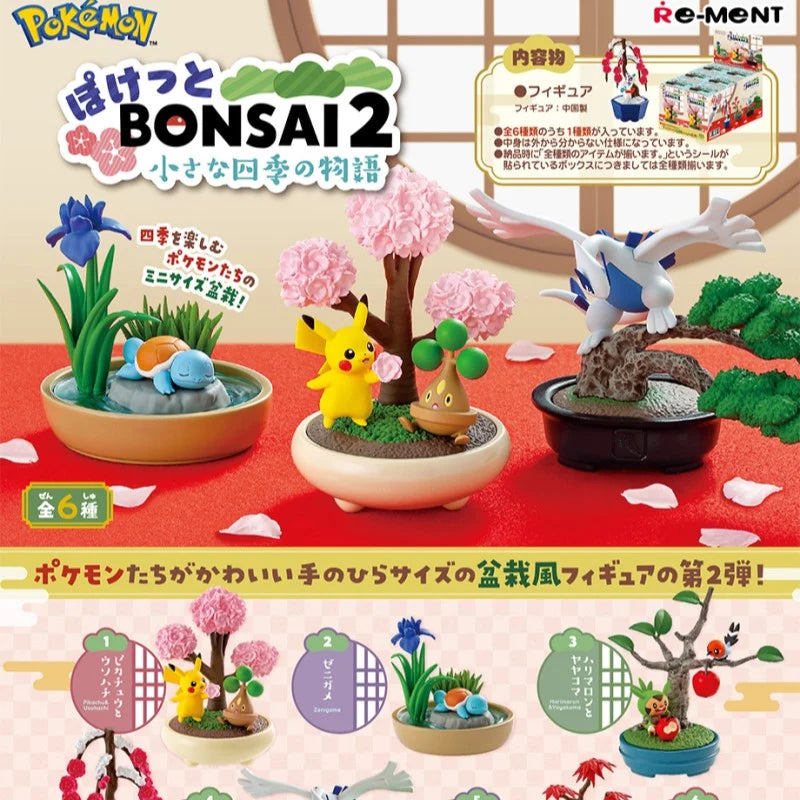 Re-Ment Pokémon Pocket Bonsai 2 Series Blind Box