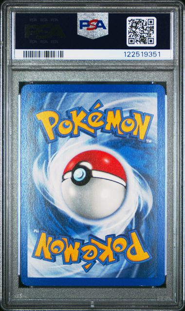 2000 POKEMON GYM HEROES SABRINA'S GENGAR #14 HOLO PSA 7 back - PSA cert 122519351