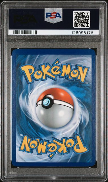 2005 POKEMON EX UNSEEN FORCES CYNDAQUIL-REV.FOIL #54 UNSEEN FORCES PSA 8 back - PSA cert 126995176