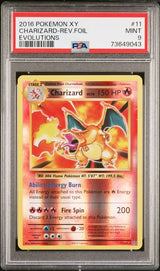 2016 POKEMON XY EVOLUTIONS #11 CHARIZARD-REV.FOIL EVOLUTIONS