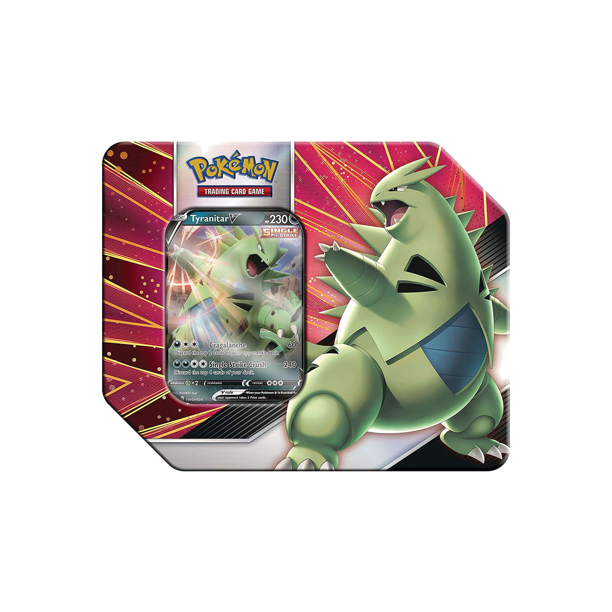V Strikers Tin [Tyranitar V]