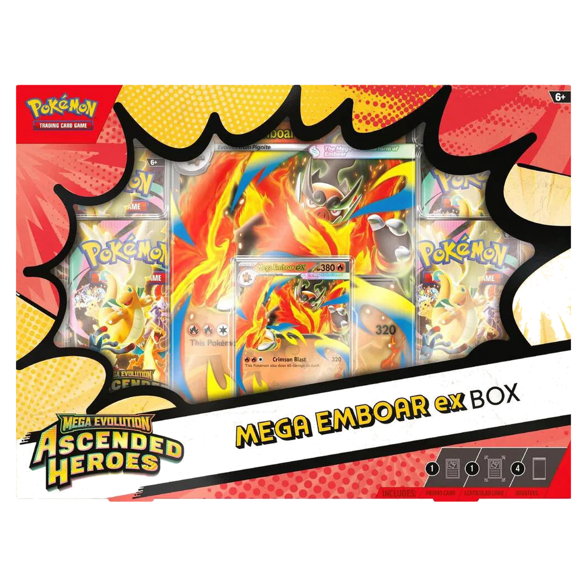 Ascended Heroes Mega Emboar ex Box