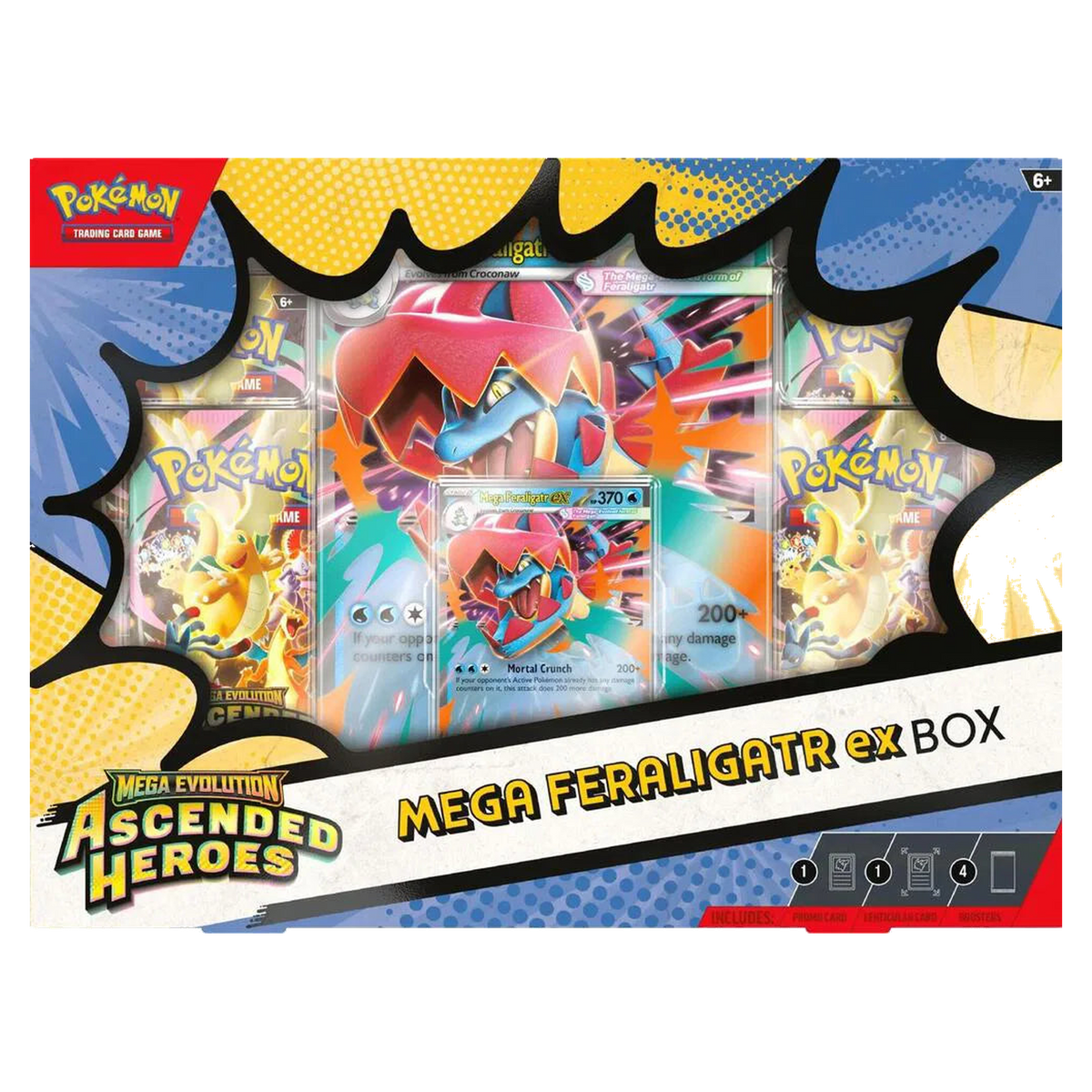 Ascended Heroes Mega Feraligatr ex Box