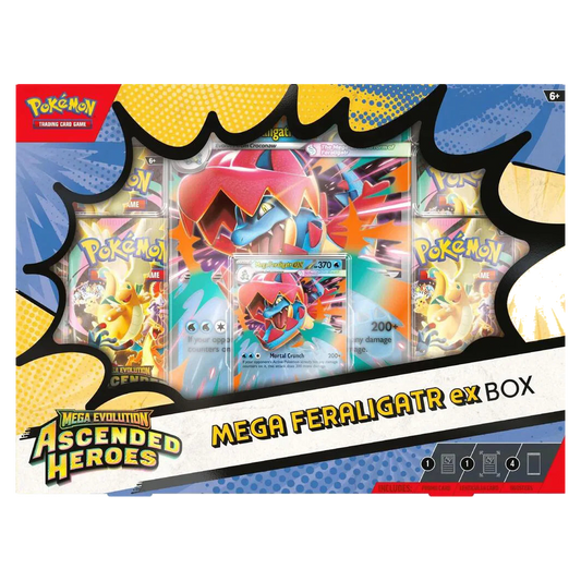 Ascended Heroes Mega Feraligatr ex Box