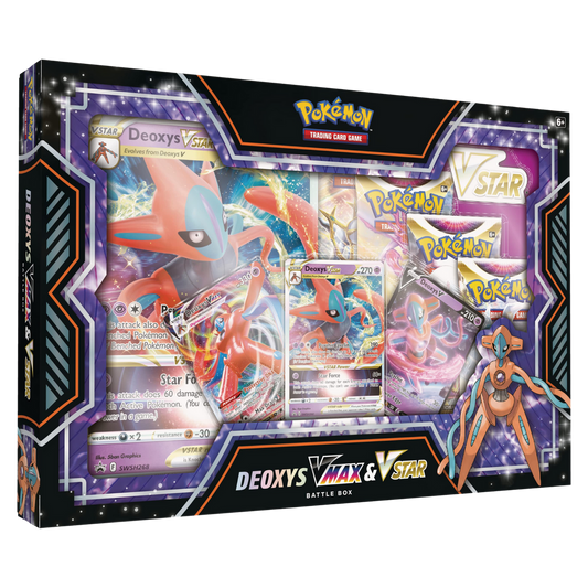 Deoxys VMAX & VSTAR Battle Box
