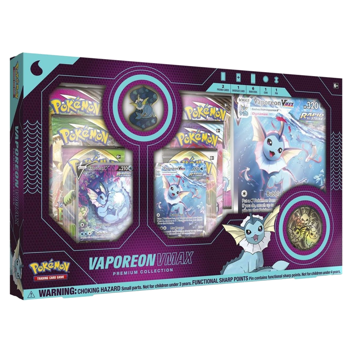 Vaporeon VMAX Premium Collection