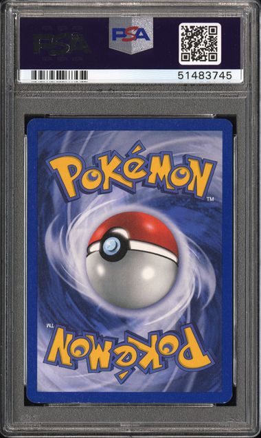 2000 POKEMON GYM CHALLENGE BLAINE'S CHARIZARD #2 HOLO-1ST EDITION PSA 8 back - PSA cert 51483745