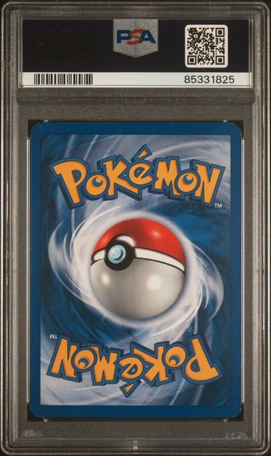 2000 POKEMON GYM HEROES ERIKA'S VILEPLUME #5 HOLO PSA 5 back - PSA cert 85331825